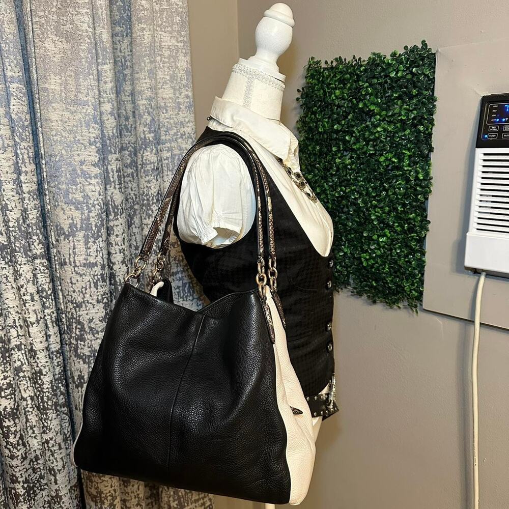 Coach black and white bag - Picture 2 of 3